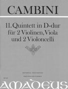 Quintet No. 11 In D Major : For 2 Violins, Viola And 2 Violoncelli / Edited By Yvonne Morgan.