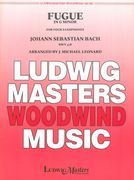 Fugue In G Minor BWV 578 : For Four Saxophones / arranged by J. Michael Leonard.