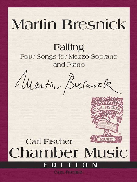 Falling : Four Songs For Mezzo Soprano And Piano (1993-94).