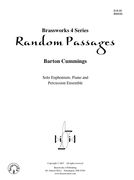 Random Passages : For Euphonium, Piano And Percussion Ensemble.