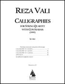 Calligraphies Nos. 1-3 : For String Quartet and Quintet.