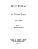 Chaine d'Amour : Piece d'Ombres For High Voice and Piano.