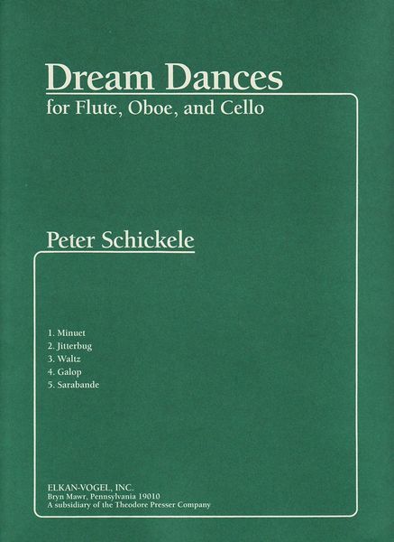 Dream Dances : For Flute, Oboe and Cello.