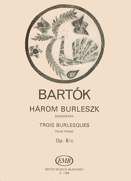 Three Burlesques, Op. 8c : For Piano.