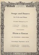 Russian Songs and Dances Op. 84 : For Cello and Piano.