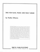 Trio : For Flute, Piano and Page Turner.