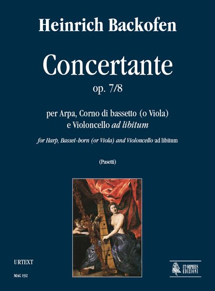 Concertante, Op.7/8 : Per Arpa, Corno Di Bassetto (O Viola) E Violoncello Ad Libitum.