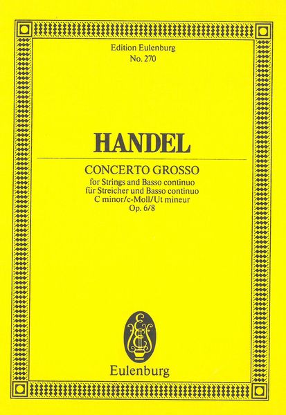 Concerto Grosso Op. 6, No. 8.