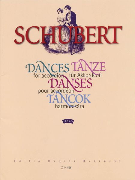 Dances For Accordion / arranged by Laszlo Ernyei.