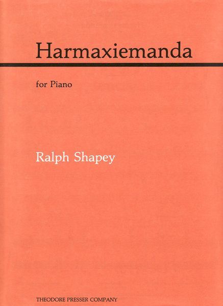 Harmaxiemanda : For Piano (1984).