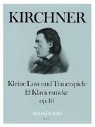 Kleine Lust- und Trauperspiele, Op. 16 : 12 Klavierstücke.