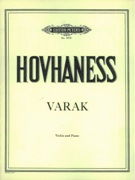 Varak : For Violin and Piano.