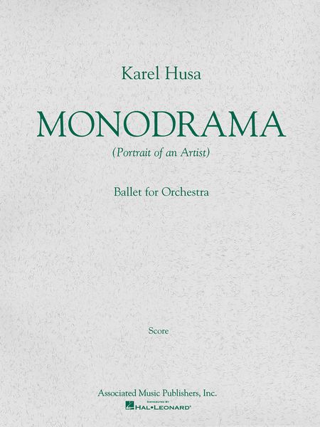 Monodrama (Portrait Of An Artist) : Ballet For Orchestra.