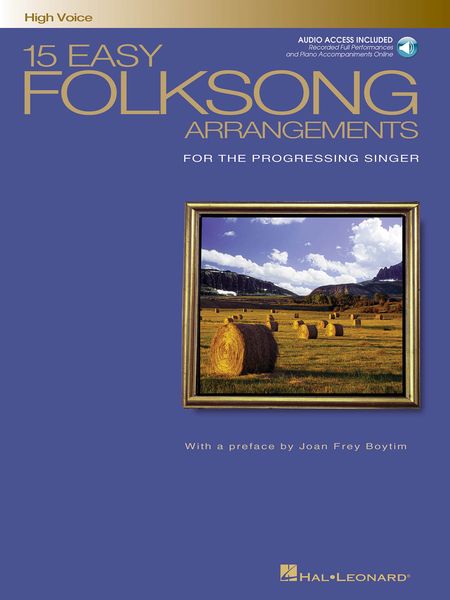 15 Easy Folksong Arrangements : For High Voice.