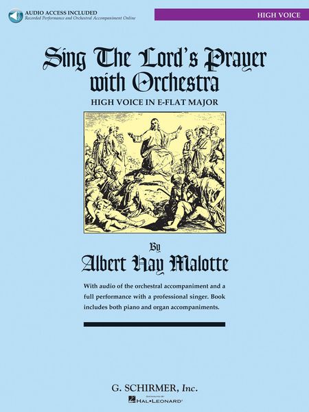 Sing The Lord's Prayer With Orchestra : High Voice In E Flat Major.