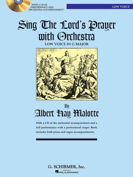 Sing The Lord's Prayer With Orchestra : Low Voice In G Major.