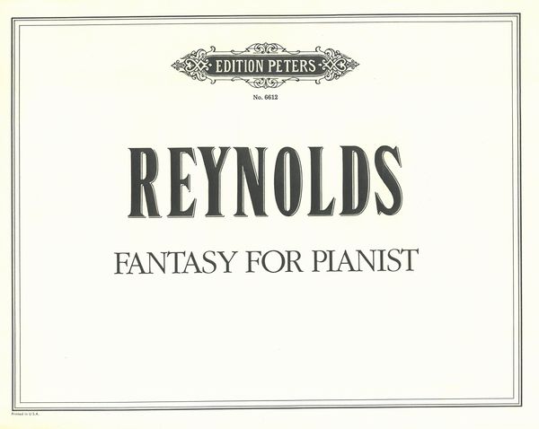 Fantasy : For Pianist.