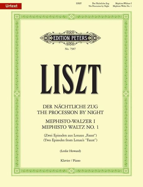 Two Episodes From Lenau's Faust : For Piano / Edited By Leslie Howard.