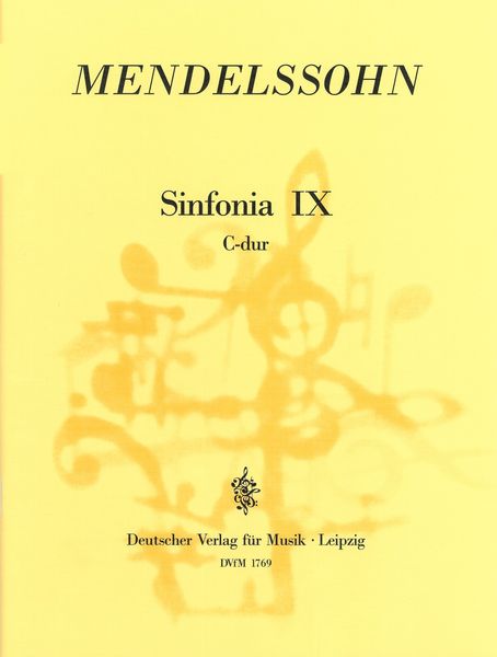 Sinfonia IX In C Major : For String Orchestra / edited by Hellmuth Christian Wolff.