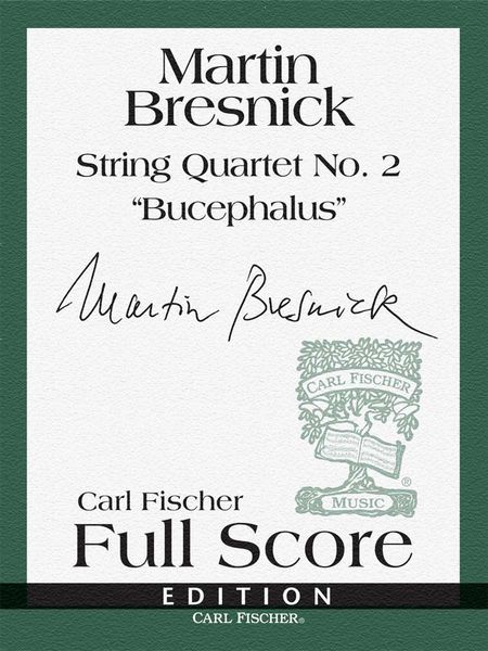 String Quartet No. 2 (Bucephalus) (1983-84).