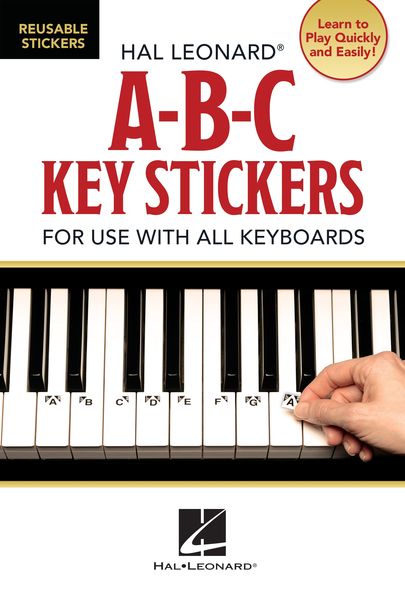 A-B-C Keyboard Stickers.