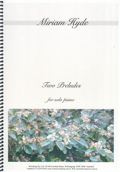 Two Preludes : For Piano.