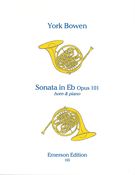 Sonata In Eb : For Horn and Piano.