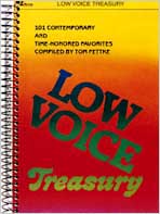 Low Voice Treasury : 101 Contemporary and Time-Honored Favorites For Low Voice and Keyboard.