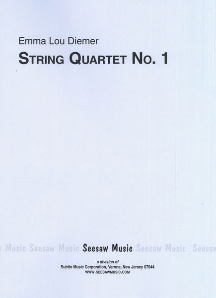 String Quartet No. 1.