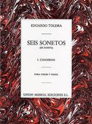 Seis Sonetos, No. 1 Cuaderno : For Violin and Piano.