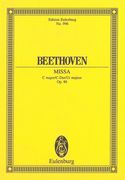 Mass In C Major, Op. 86 : For Soli SATB, Chorus and Orchestra.