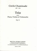 Trio No. 1 In G Minor, Op. 11 : For Violin, Cello, and Piano.