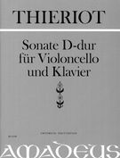 Sonate D-Dur : Für Violoncello und Klavier / edited by Yvonne Morgan.