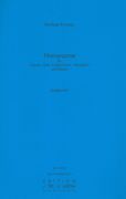 Horrorzone : For Soprano, Flute, English Horn, Vibraphone and Piano (1968-71).