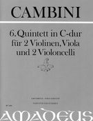 Quintet No. 6 In C Major : For 2 Violins, Viola And 2 Violoncelli / Edited By Bernhard Päuler.