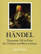 Triosonate VII In F-Dur : Für 2 Violinen Und Basso Continuo / Edited By Andreas Kohn.