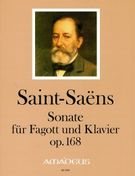 Sonate, Op. 168 : Für Fagott und Klavier / edited by Bernhard Päuler.