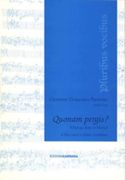Quonam Pergis? (Dialogo Jesu Et Maria) : A Due Canti E Basso Continuo / Ed. Giovanni Acciai.