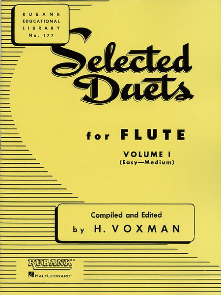 Selected Duets, Vol. 1 : For Flute.