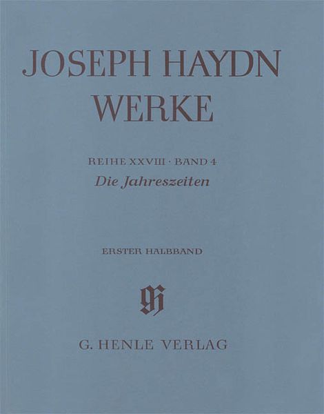 Die Jahreszeiten : Erster Halbband / edited by Armin Raab.