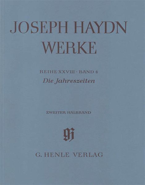 Die Jahreszeiten : Zweiter Halbband / edited by Armin Raab.