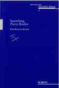 Sammlung Pierre Boulez : Musikmanuskripte / Second Edition.
