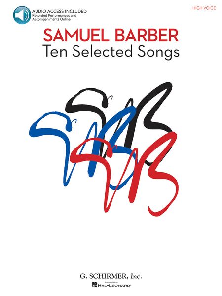 Ten Selected Songs : For High Voice.