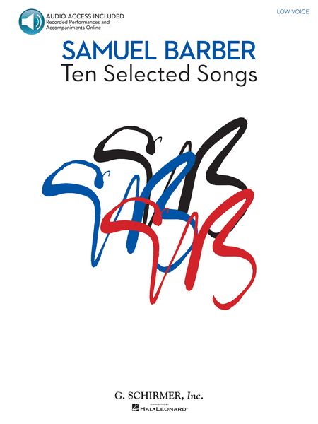 Ten Selected Songs : For Low Voice.