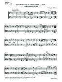 Five Variants On Dives and Lazarus : For String Orchestra and Harp.