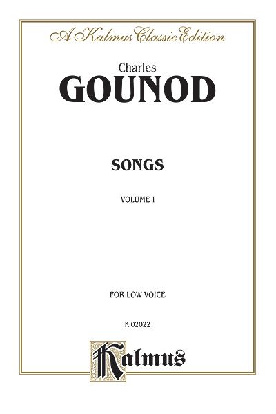 Songs, Vol. 1 : For Low Voice.