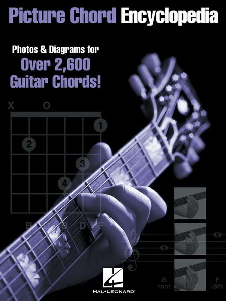 Picture Chord Encyclopedia : 9 Inch. X 12 Inch. Edition For Guitar.