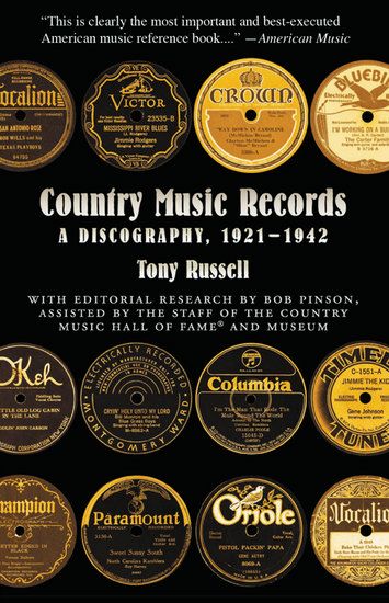 Country Music Records : A Discography, 1921-1942.