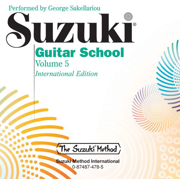 Suzuki Guitar School, Vol. 5 : CD.