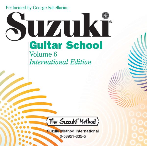 Suzuki Guitar School, Vol. 6 : CD.